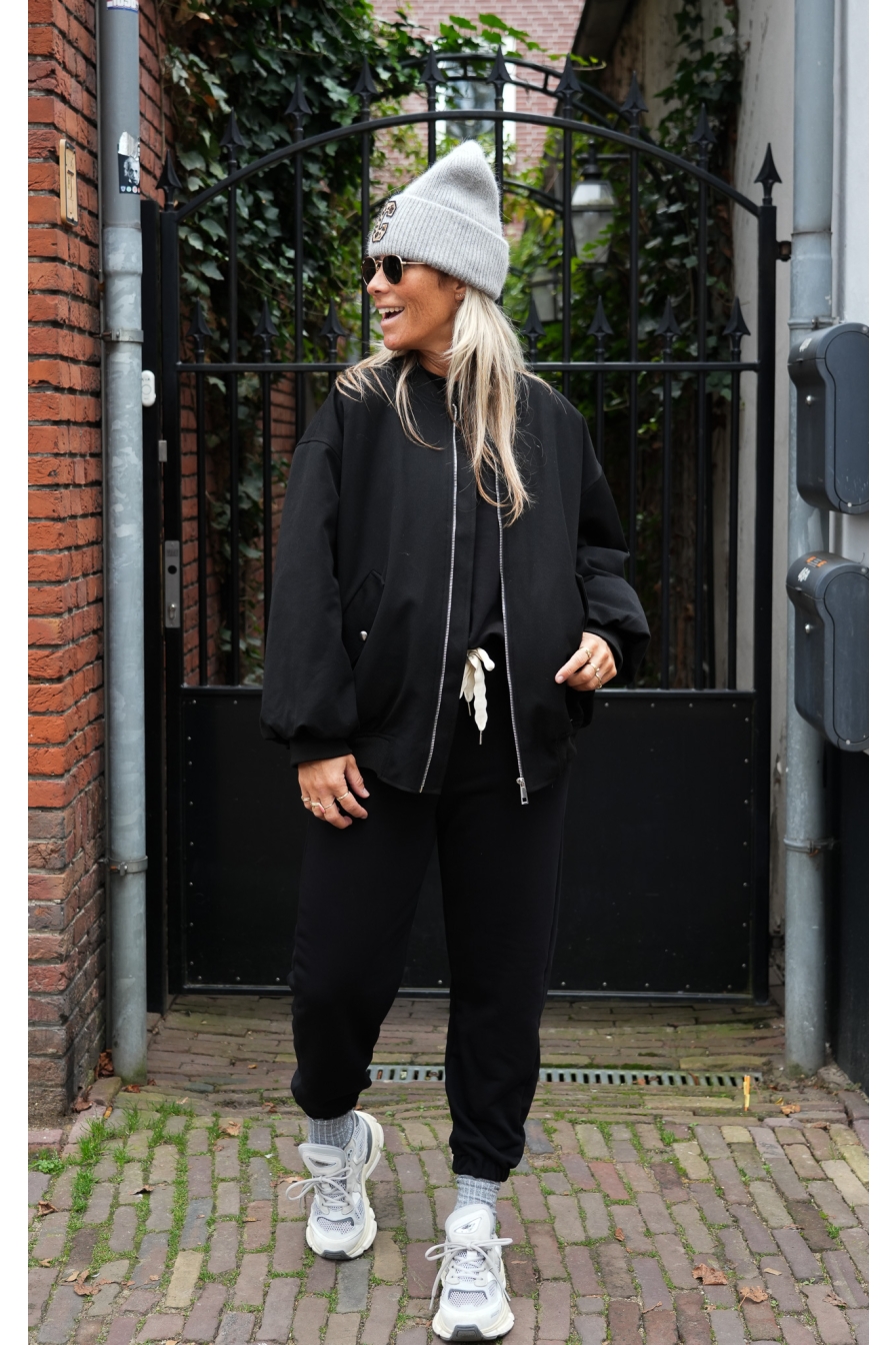 Bomberjack Scotti Zwart