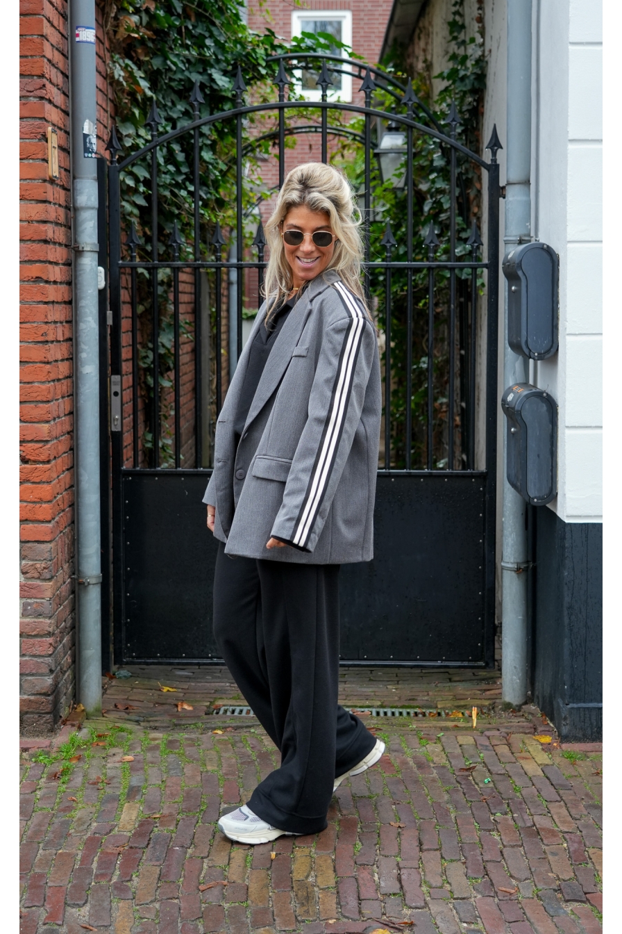 Wide Leg Broek Mitchy Zwart
