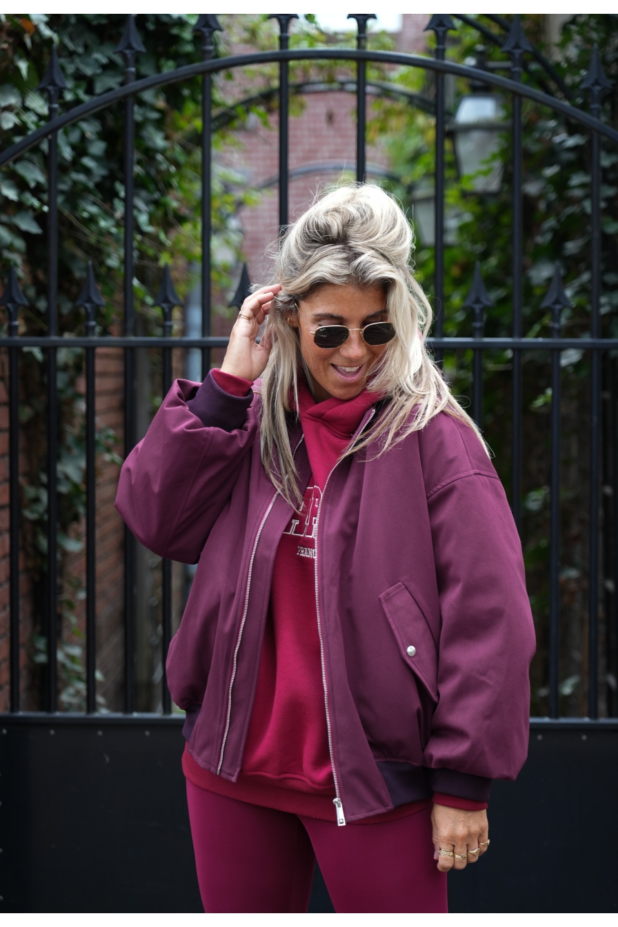 Hoody PARIS Bordeaux