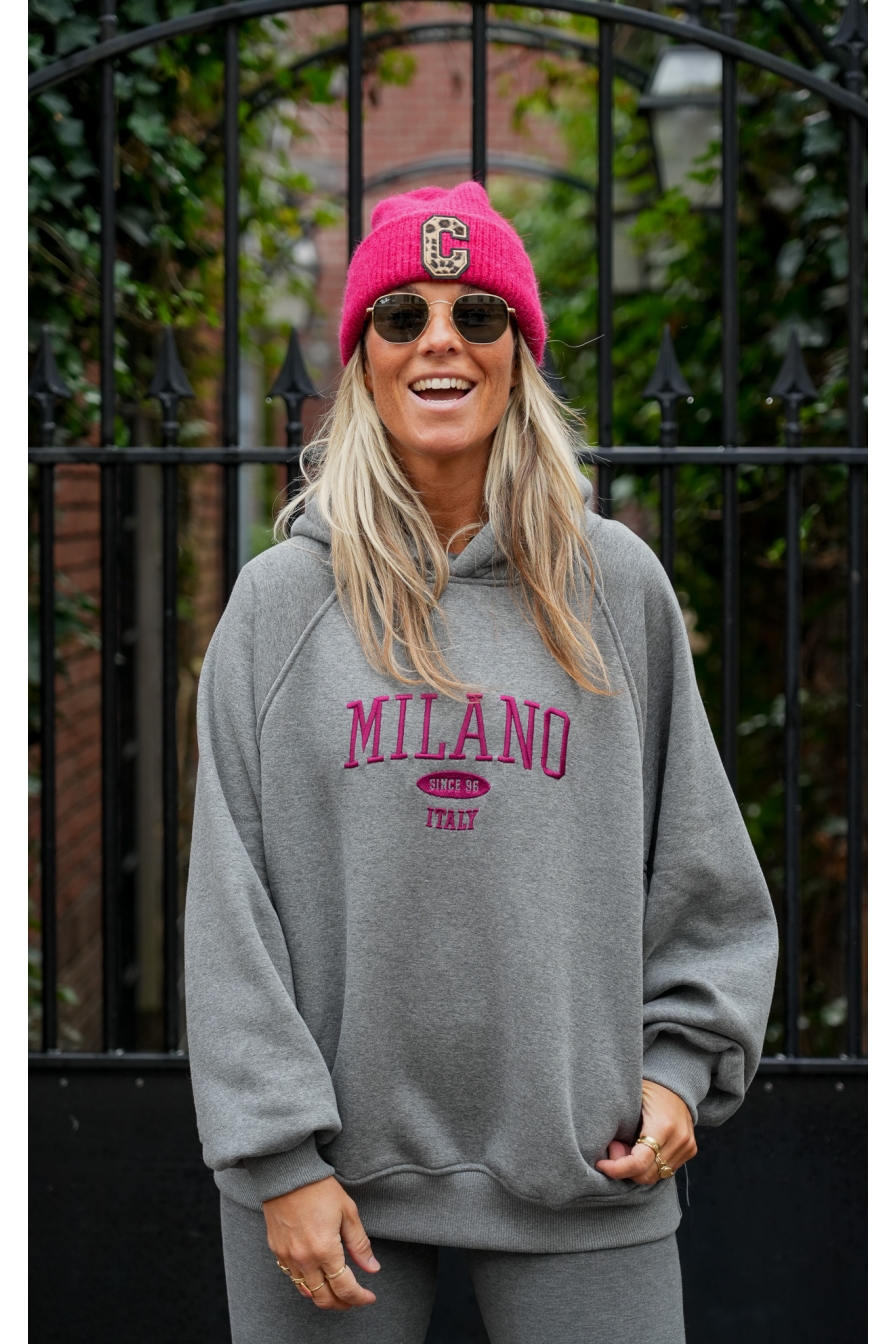 Hoody Milano Grijs