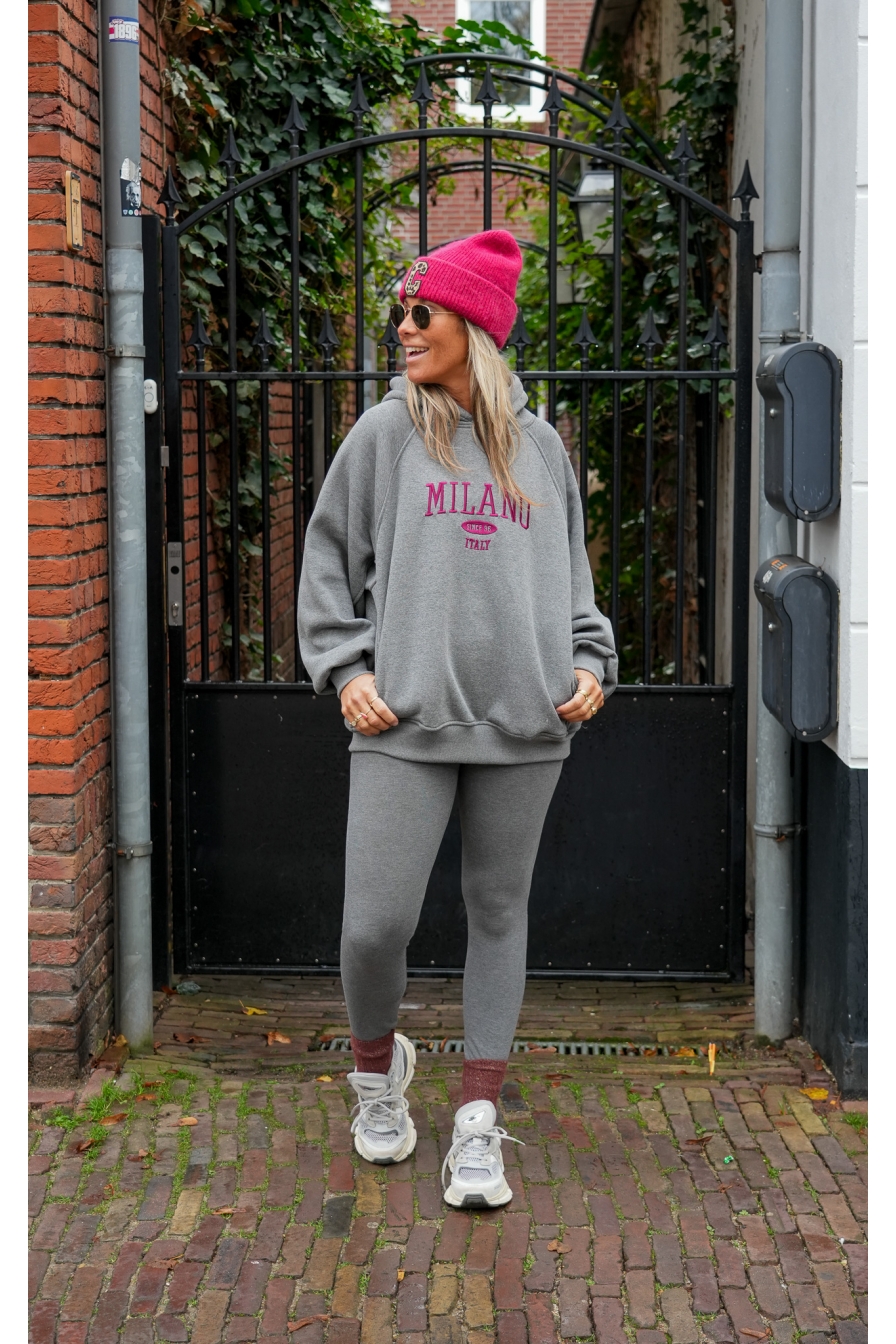 Hoody Milano Grijs