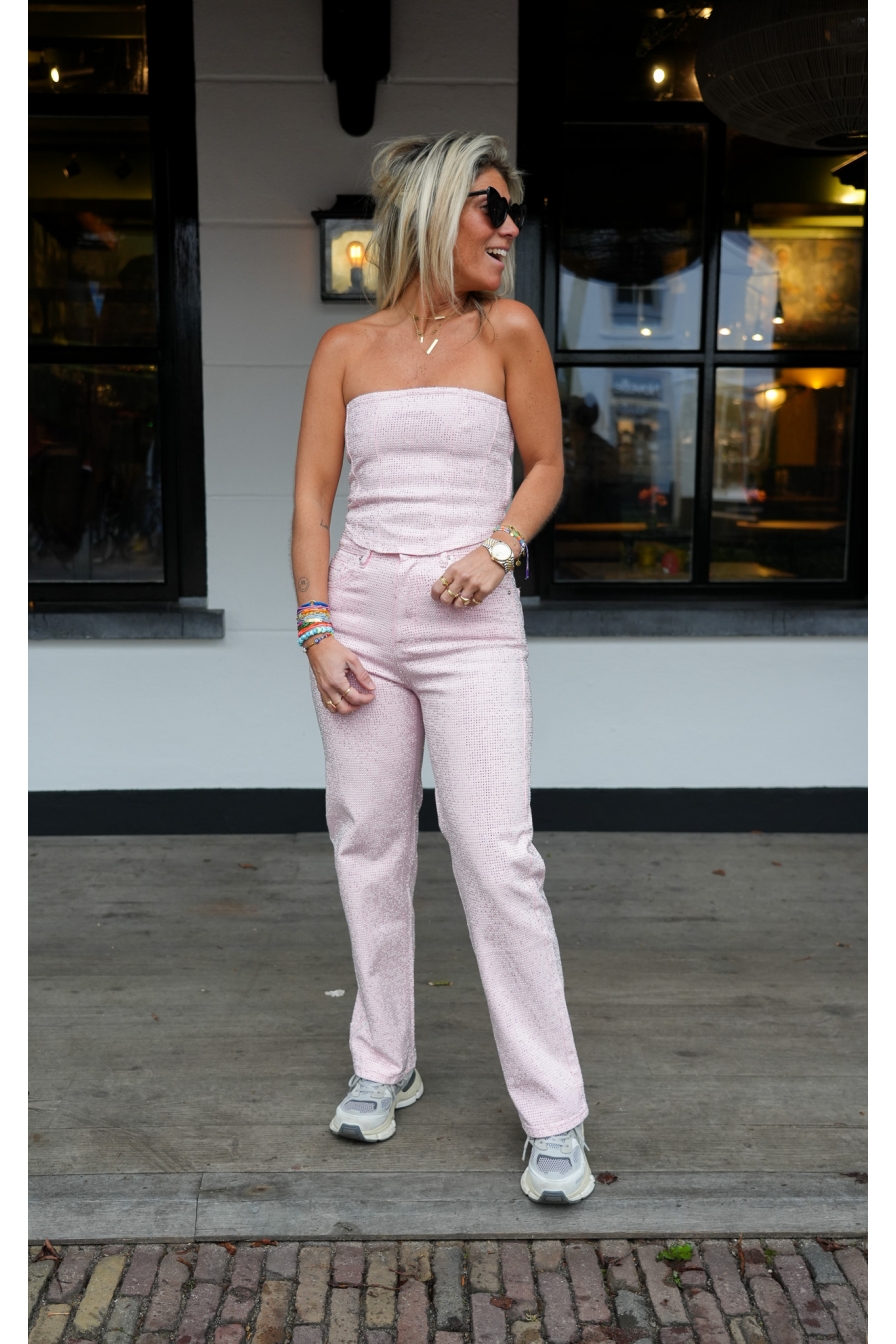 Top Strass Roze