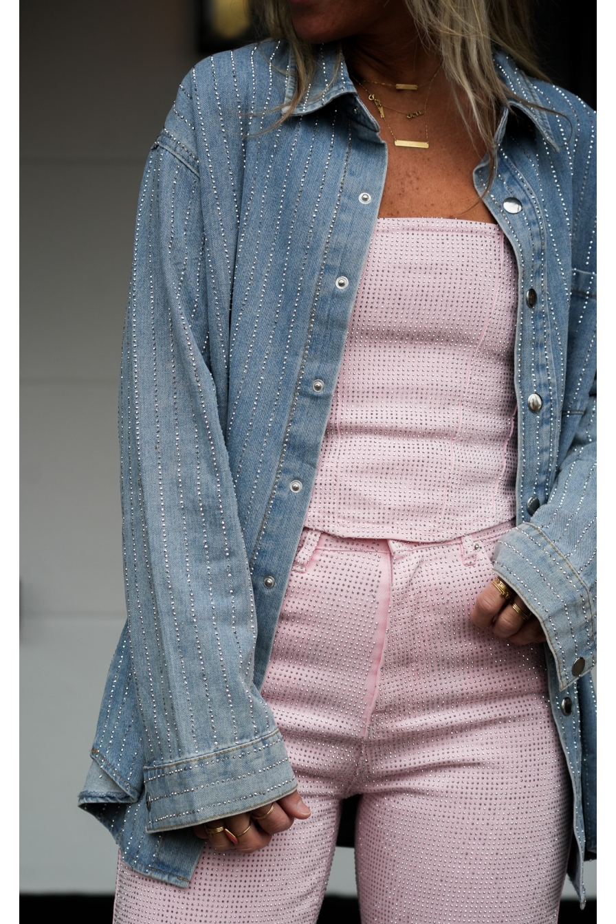 Top Strass Roze