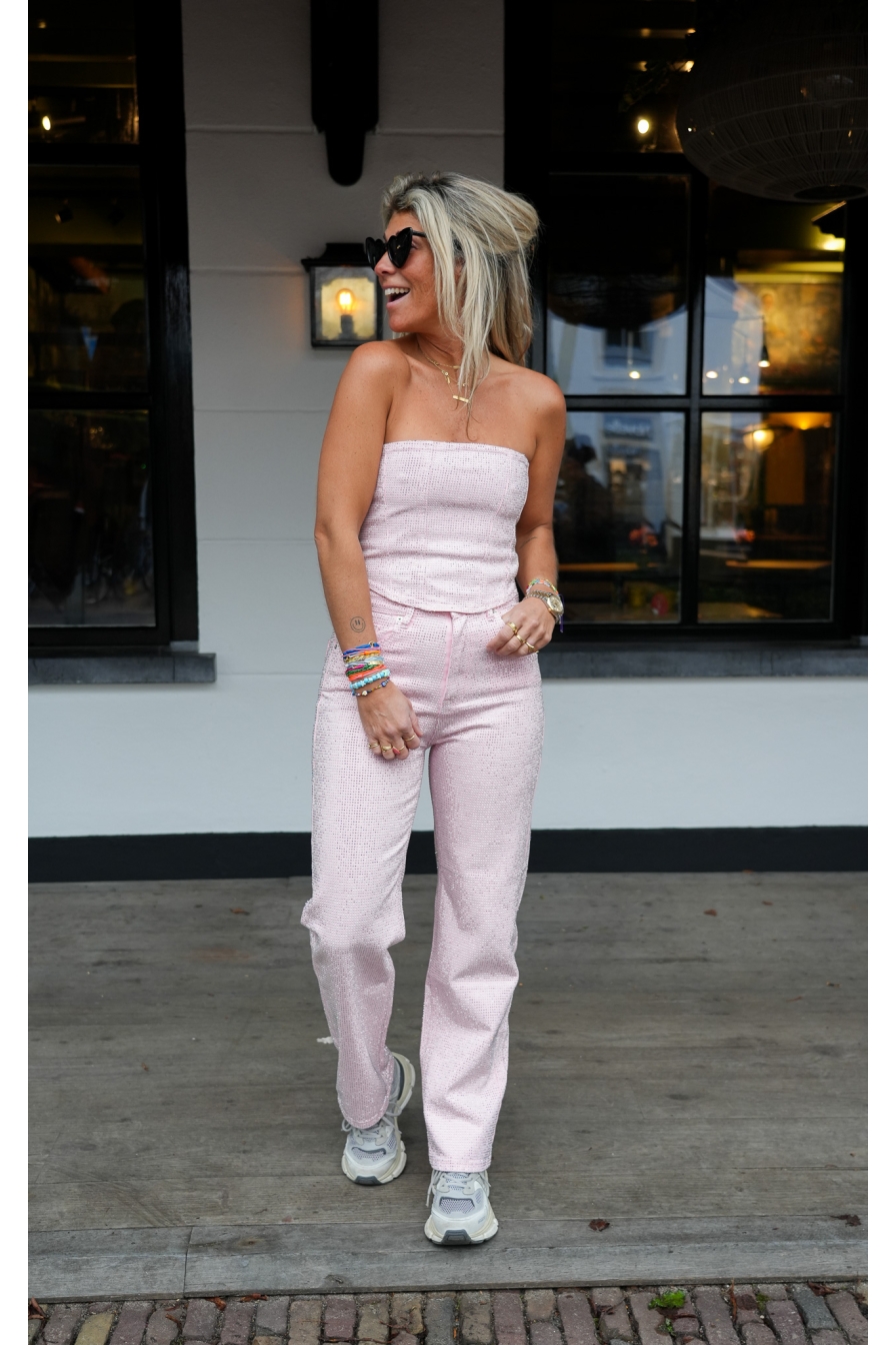 Top Strass Roze