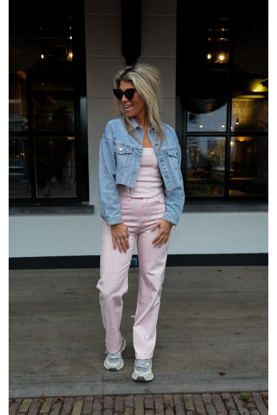 Top Strass Roze
