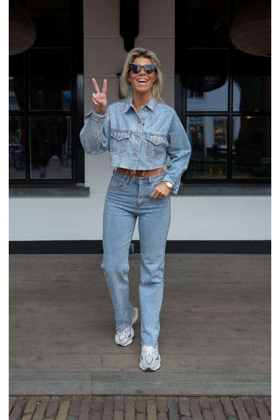 Jeans Strass Romee
