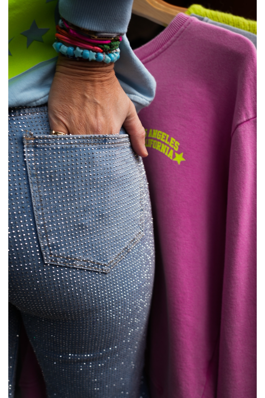 Jeans Strass Romee