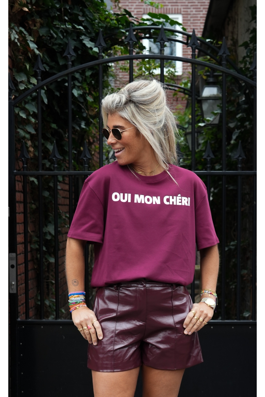 Shirt Mon Cheri Bordeaux