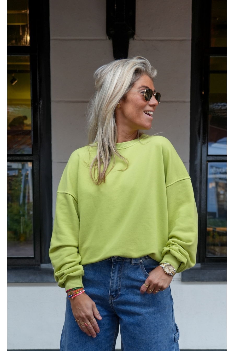 Sweater Selma Lime
