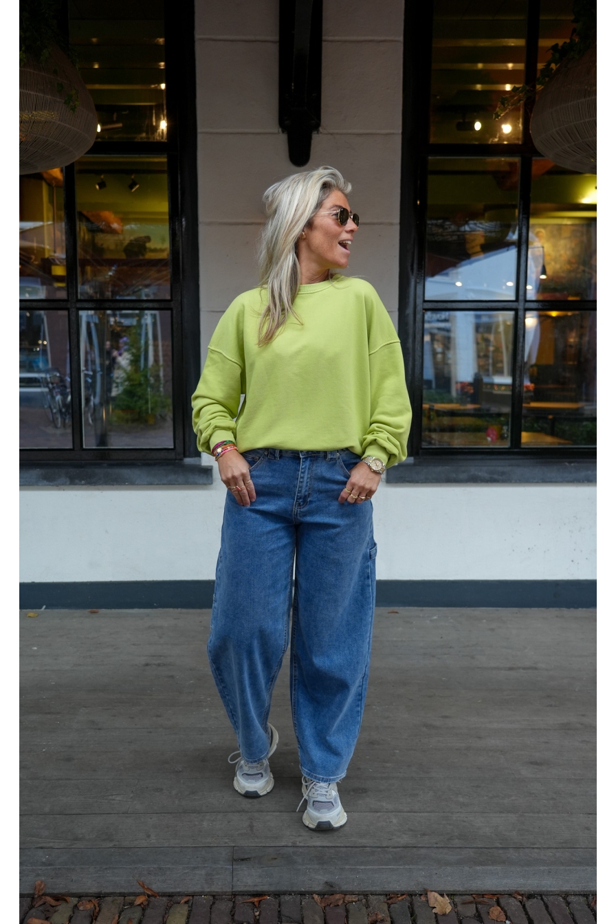 Sweater Selma Lime