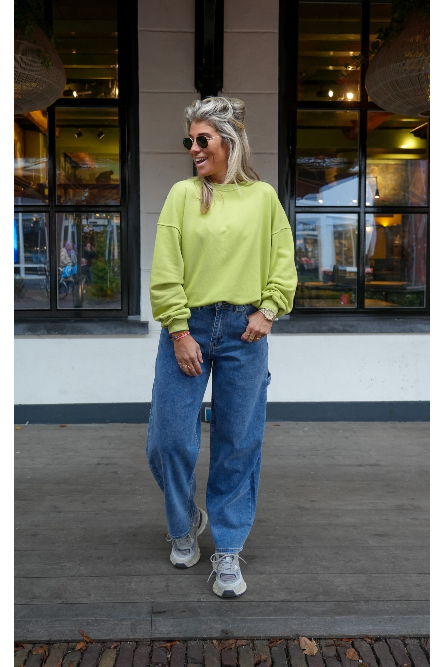 Sweater Selma Lime
