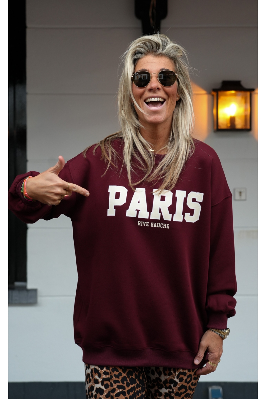 Sweater Paris Bordeaux
