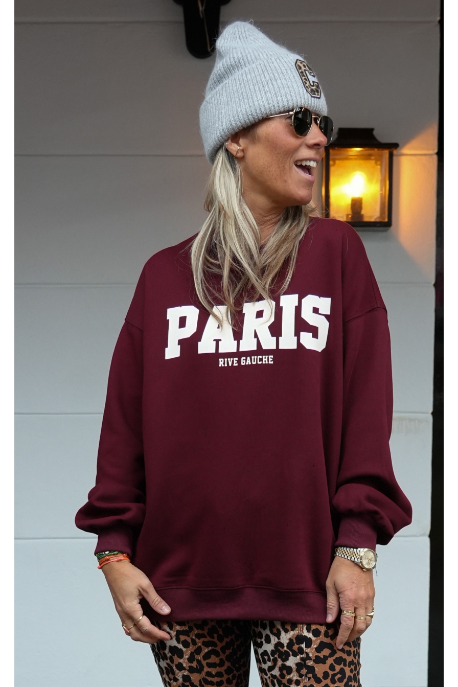 Sweater Paris Bordeaux