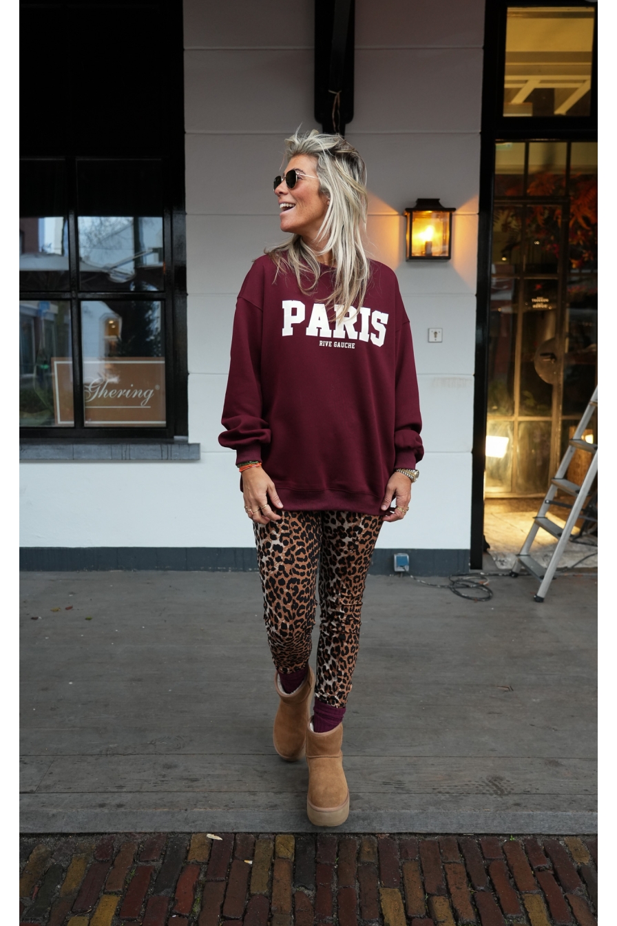 Sweater Paris Bordeaux