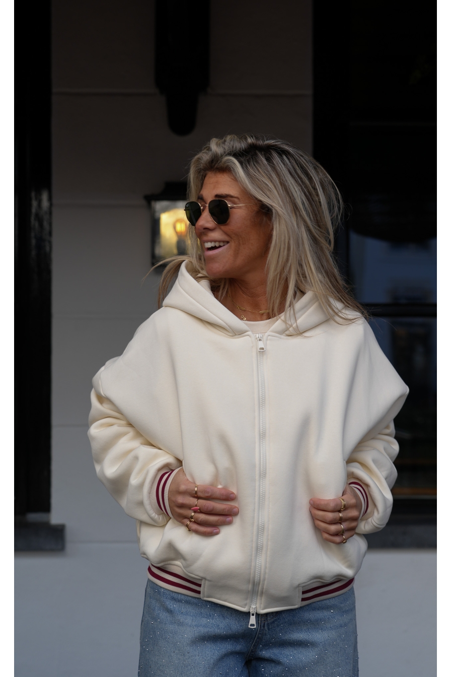 Hoody Vest London Beige