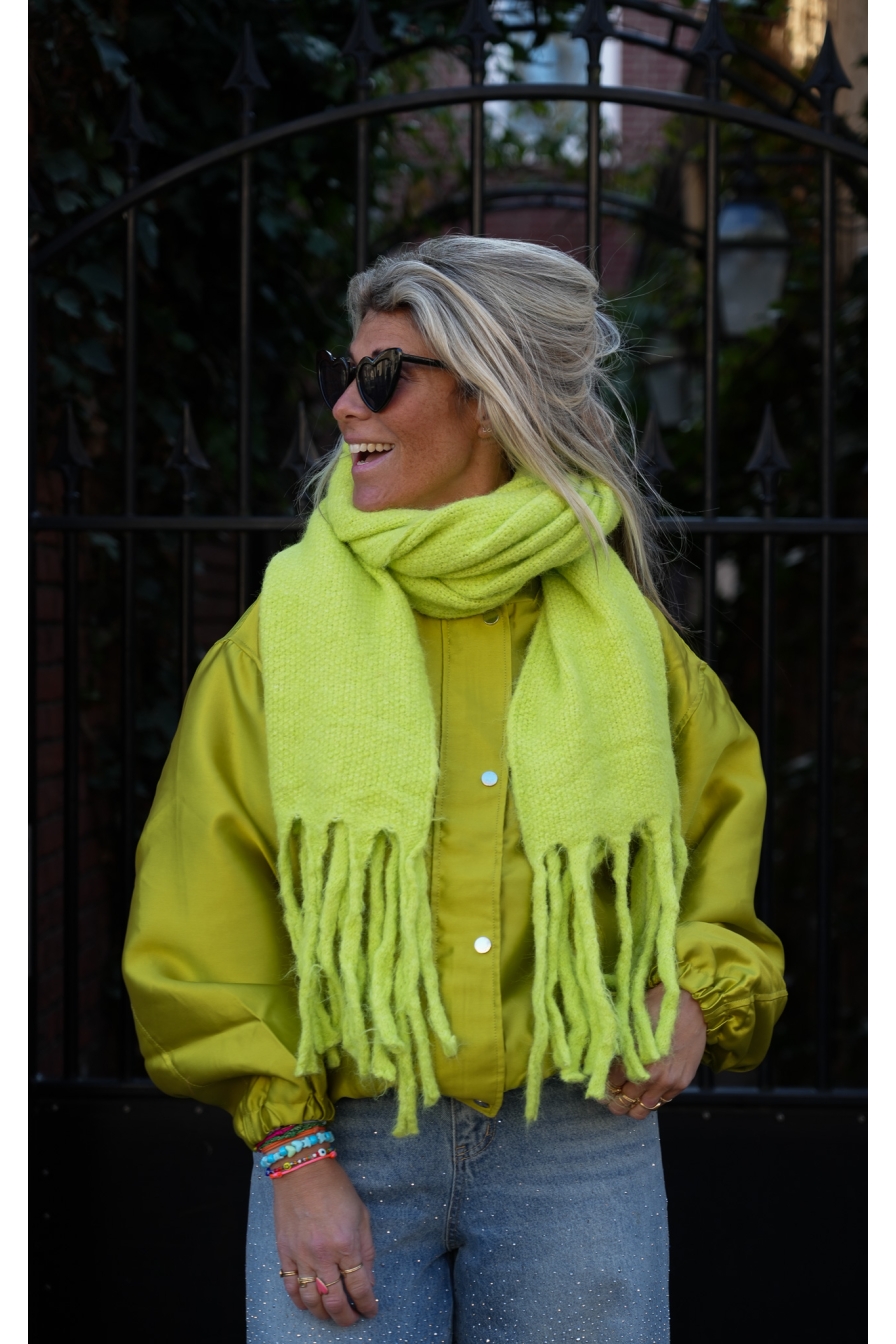 Sjaal Anna Lime