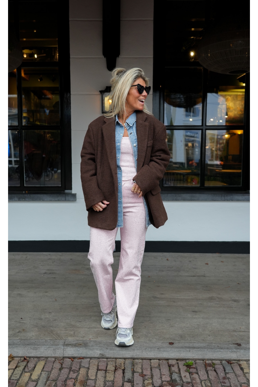 Oversized Blazer Choco