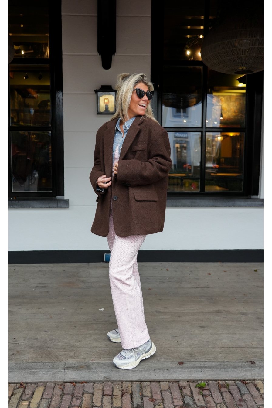 Oversized Blazer Choco