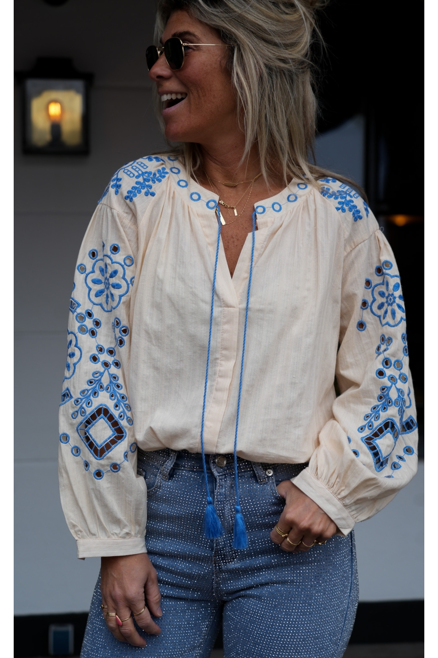 Blouse Amira Beige