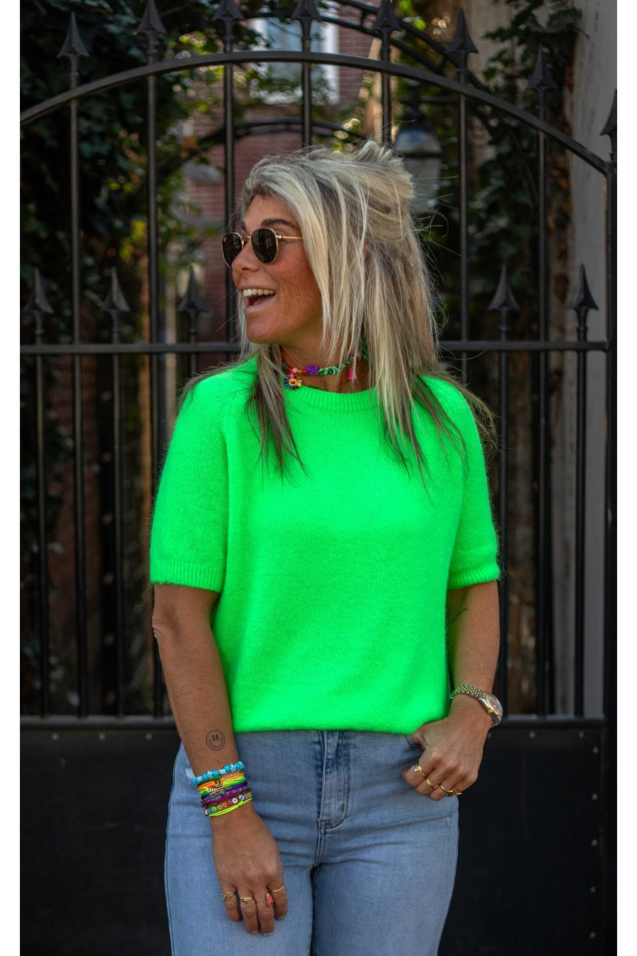 Trui Maxime Neongroen