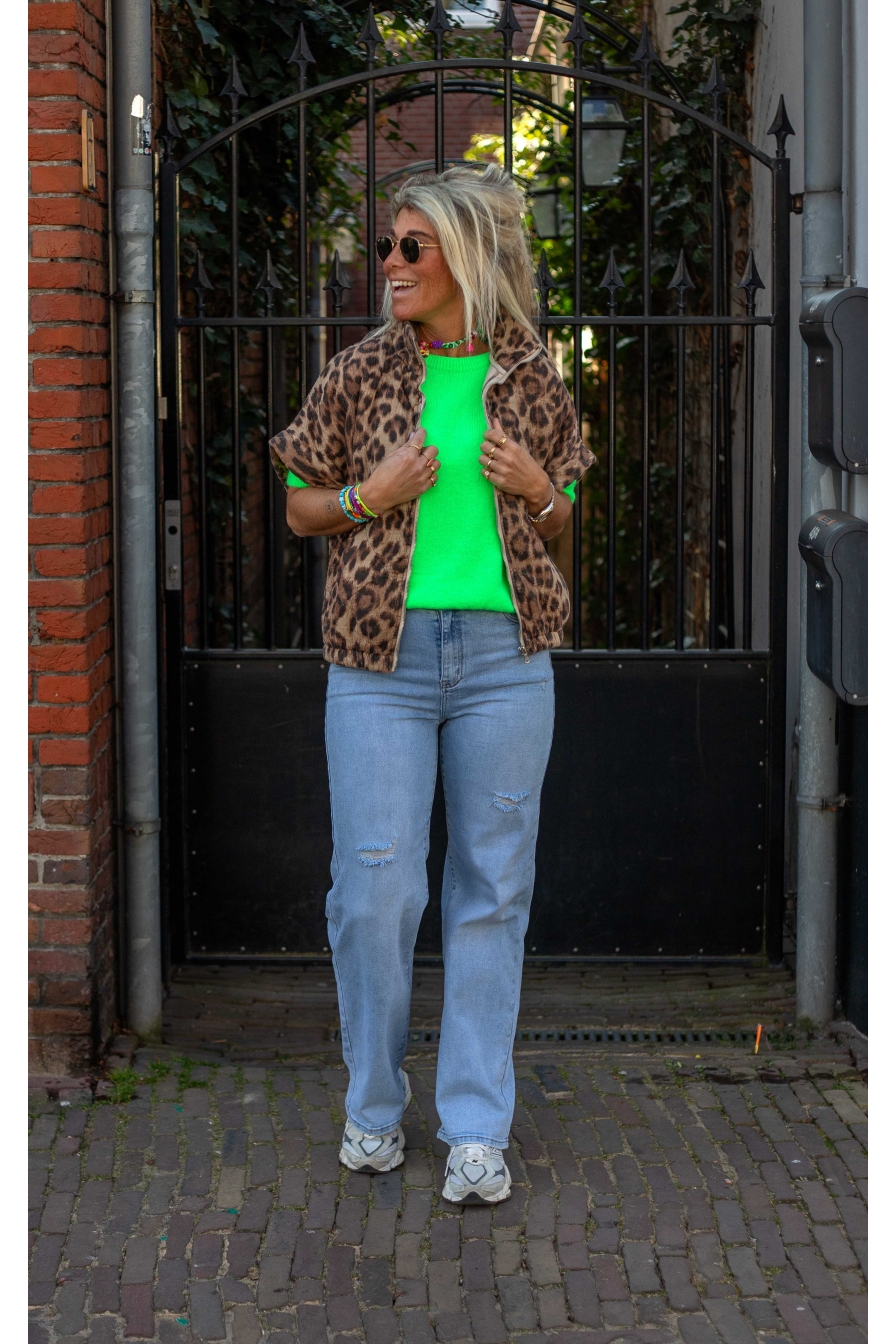 Trui Maxime Neongroen