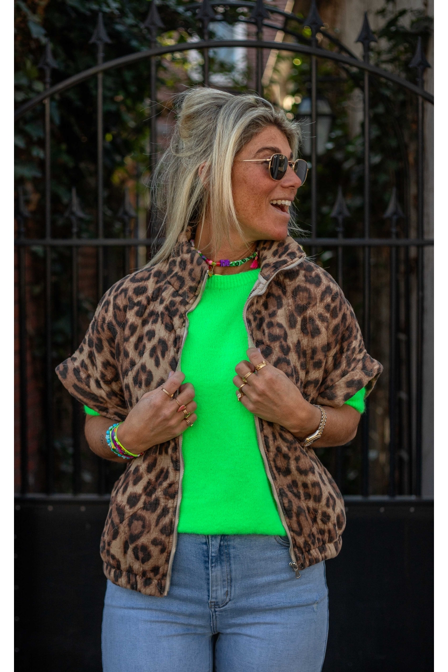 Trui Maxime Neongroen