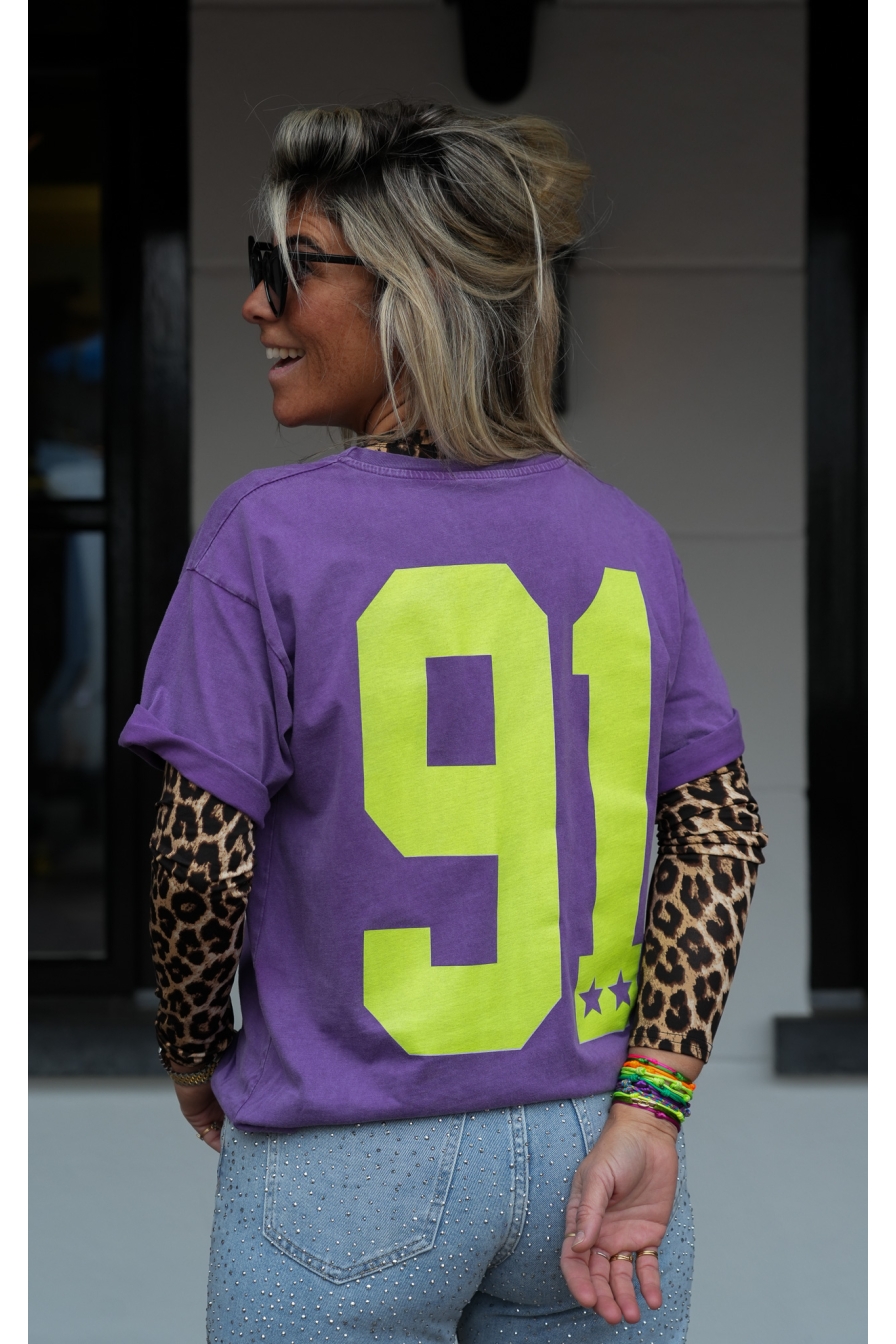 Shirt 91 Paars