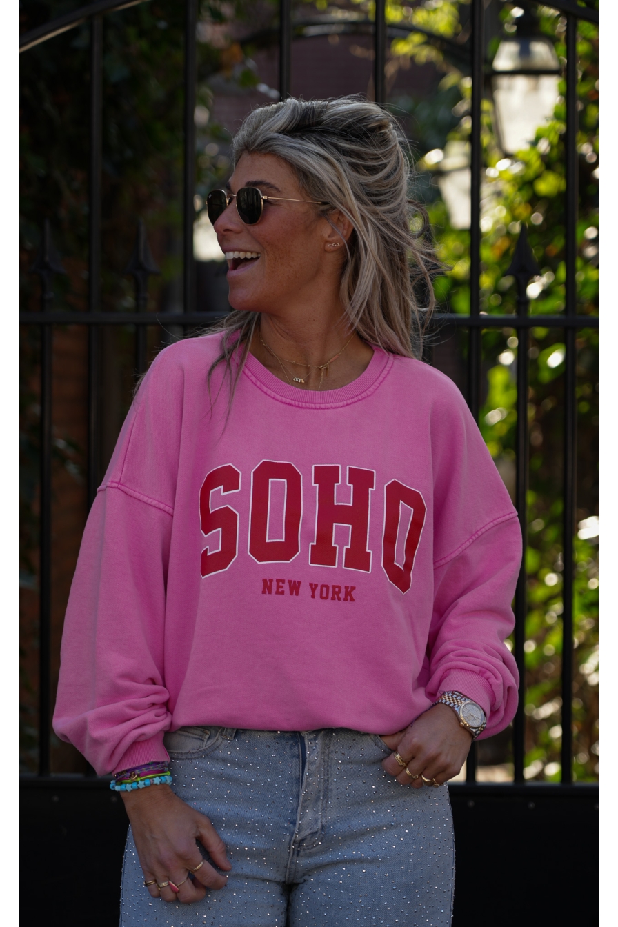 Sweater SOHO Roze - Rood