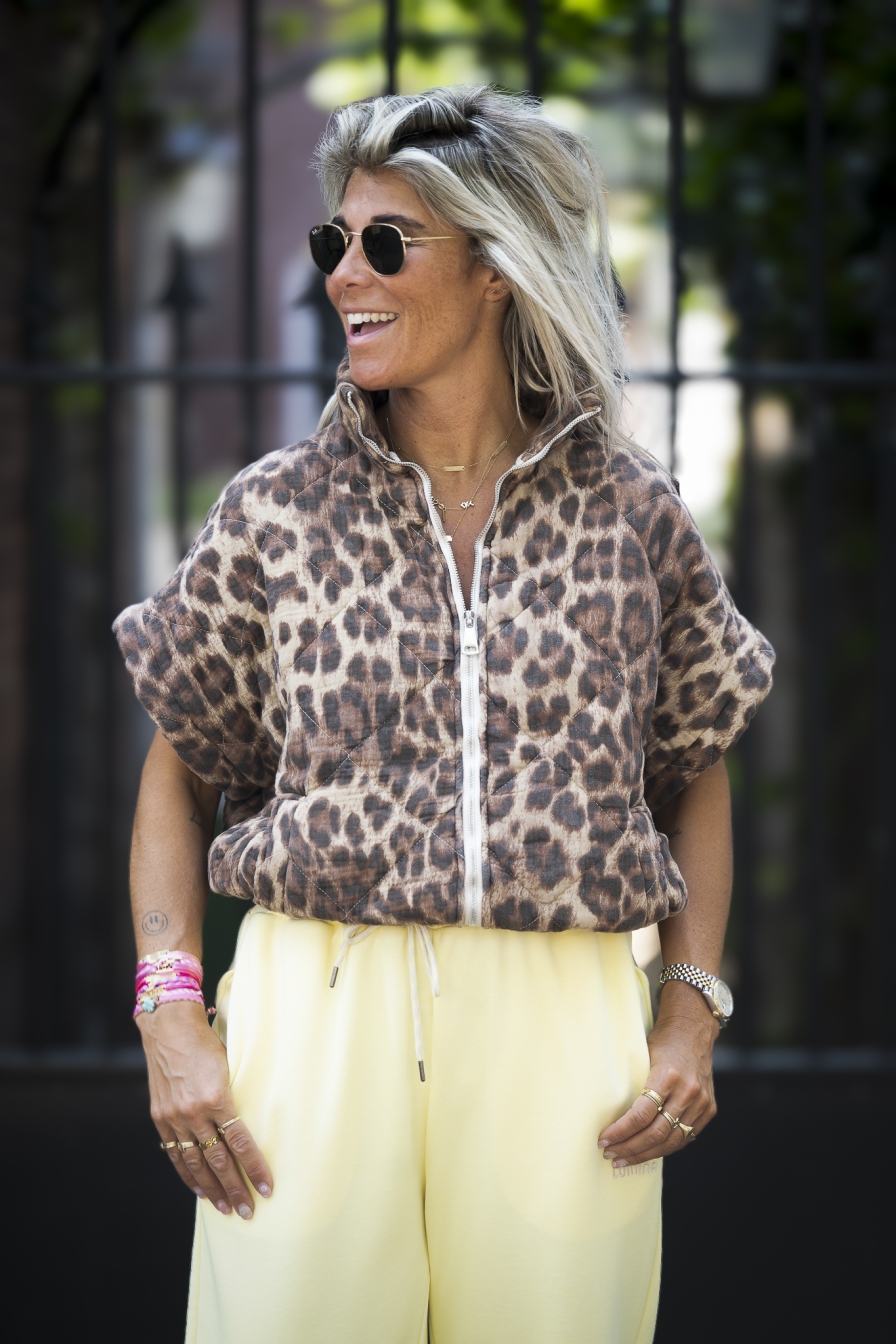 Bodywarmer Leopard Romy