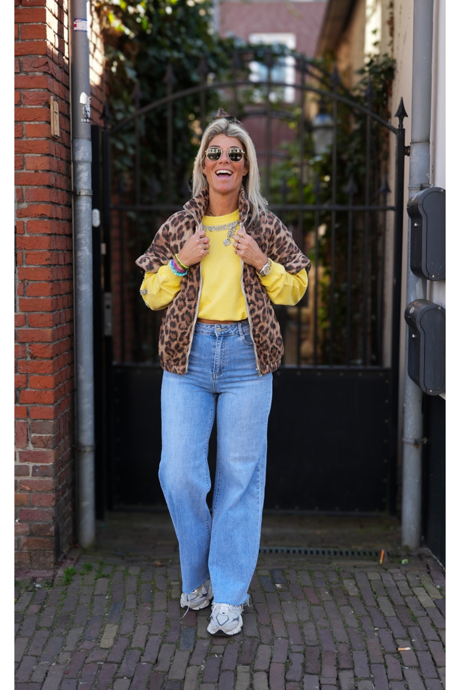 Bodywarmer Leopard Romy