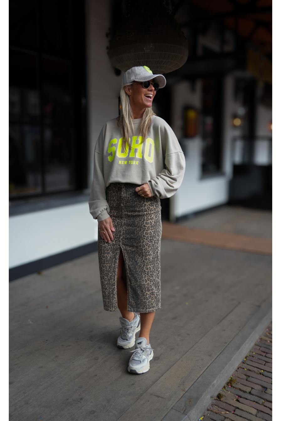 Kokerrok Leopard Sofia