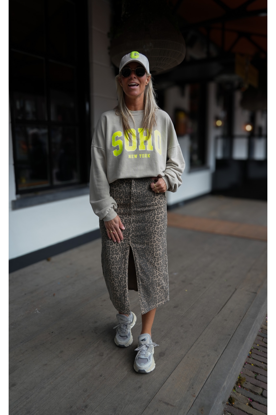 Kokerrok Leopard Sofia