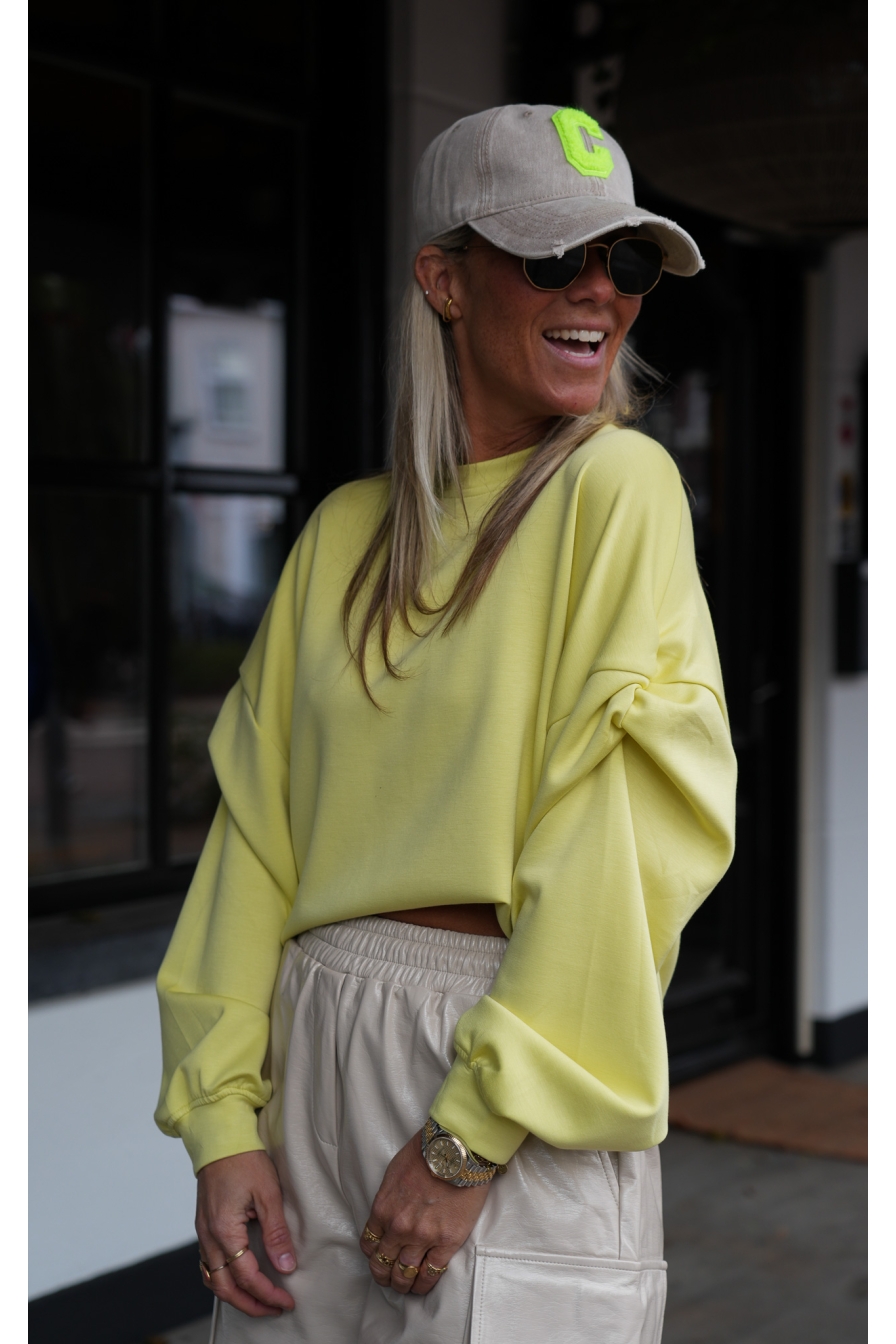 Cap C Stone Washed Grijs