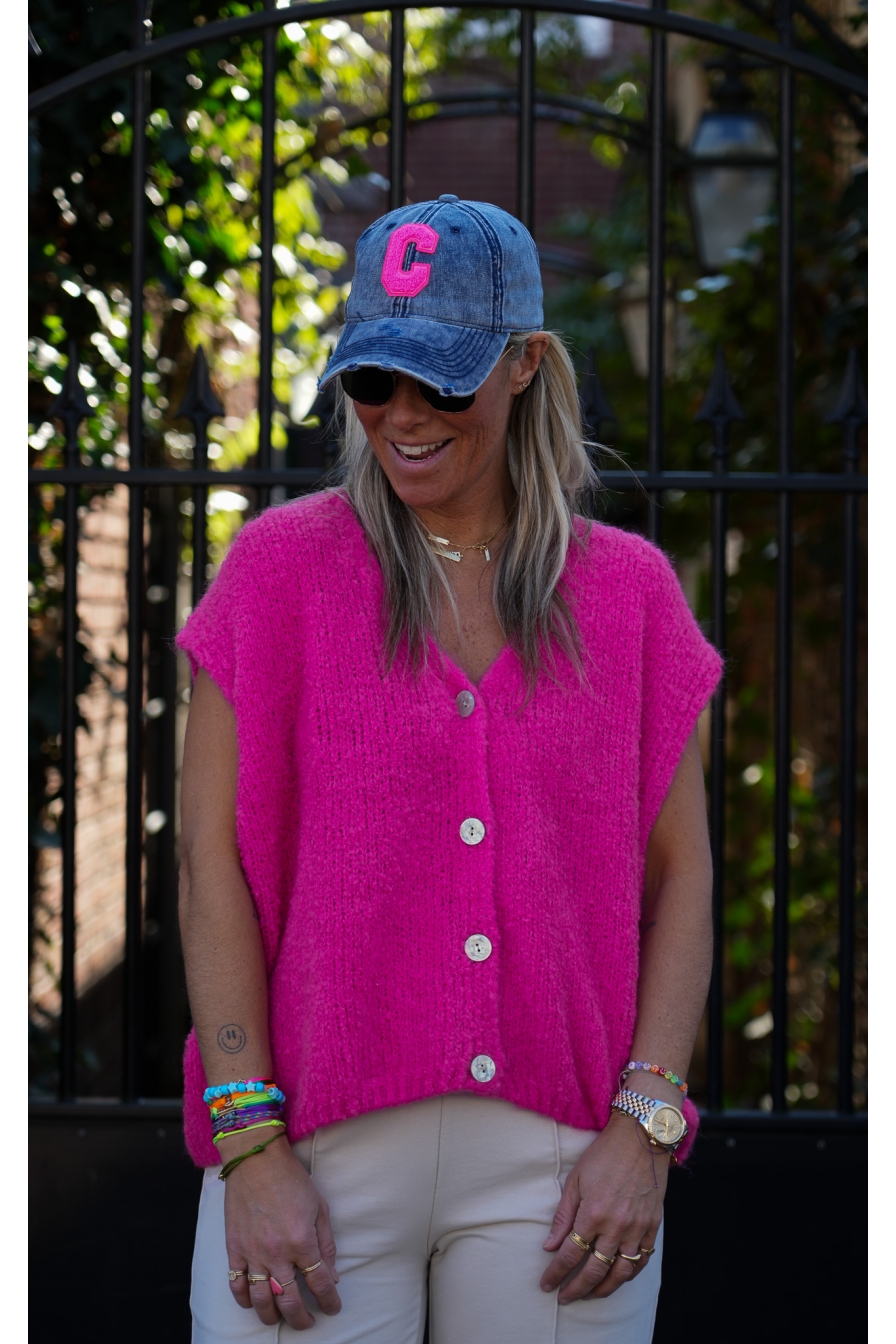 Cap C Jeans Fuchsia