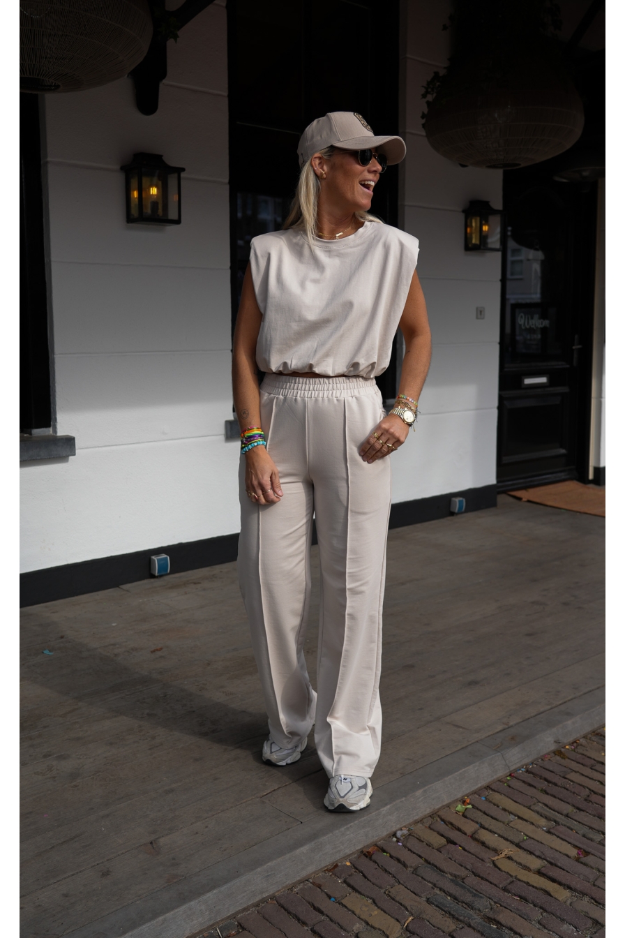 Sweat Pantalon Simone Beige
