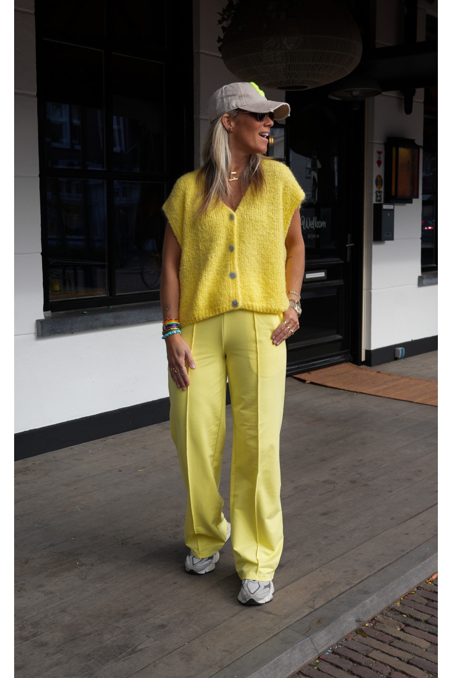 Sweat Pantalon Simone Geel