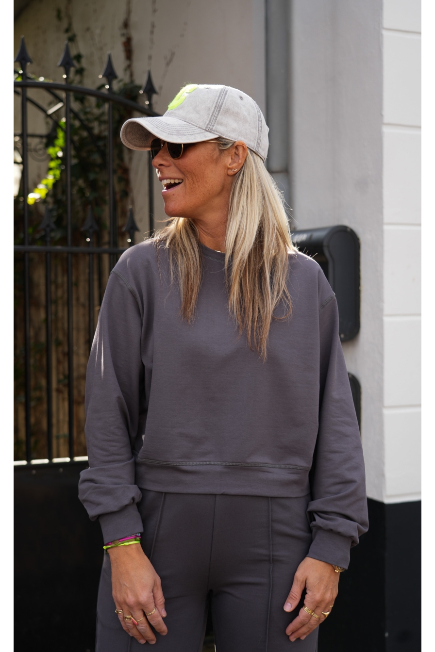 Sweater Simone Donkergrijs