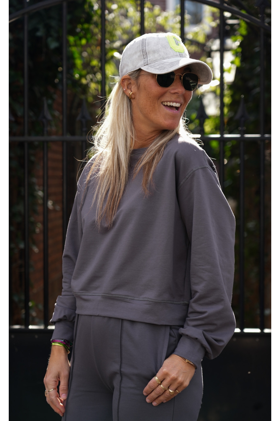 Sweater Simone Donkergrijs