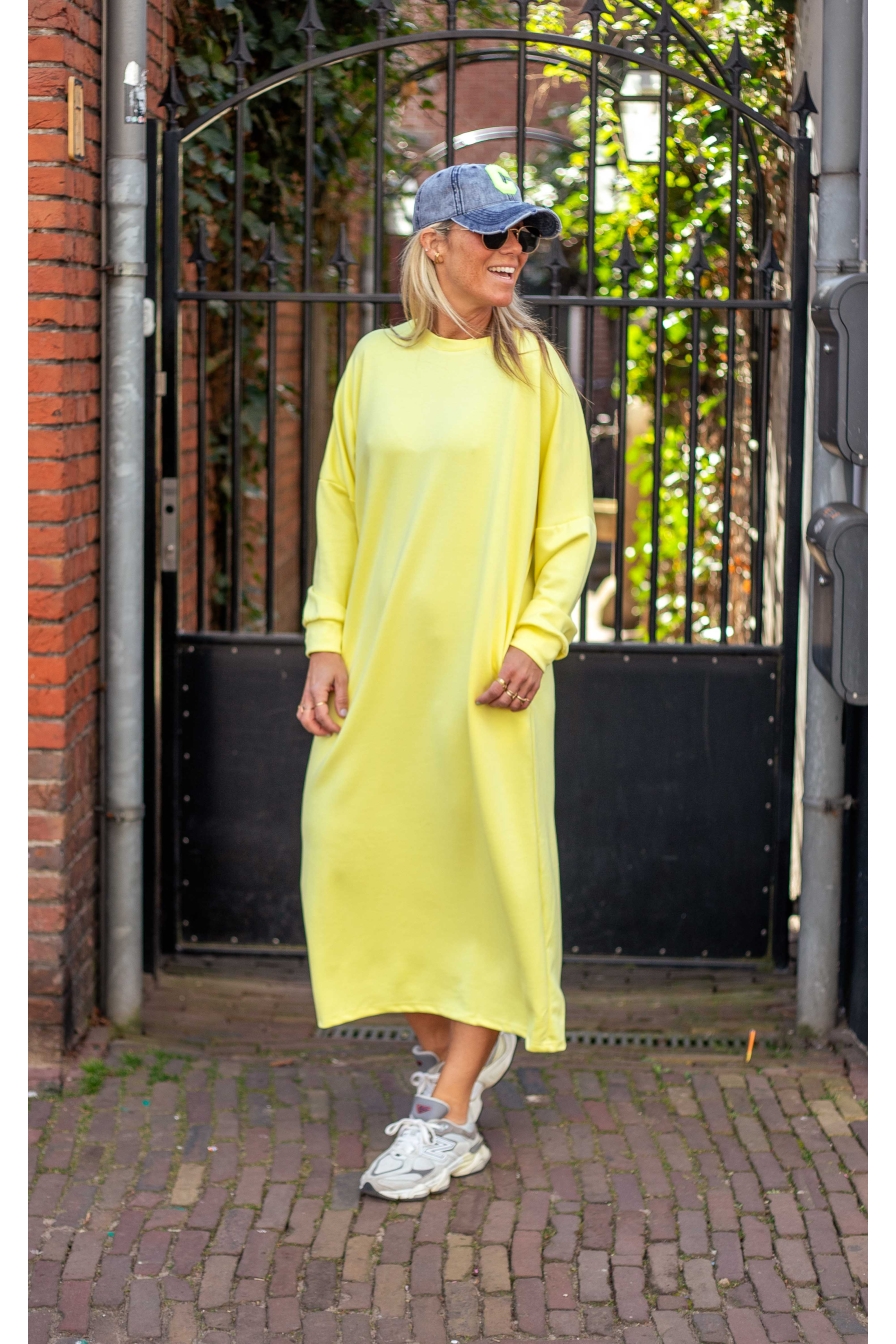 Sweaterdress Gyia Geel