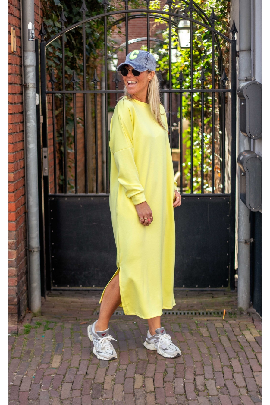 Sweaterdress Gyia Geel