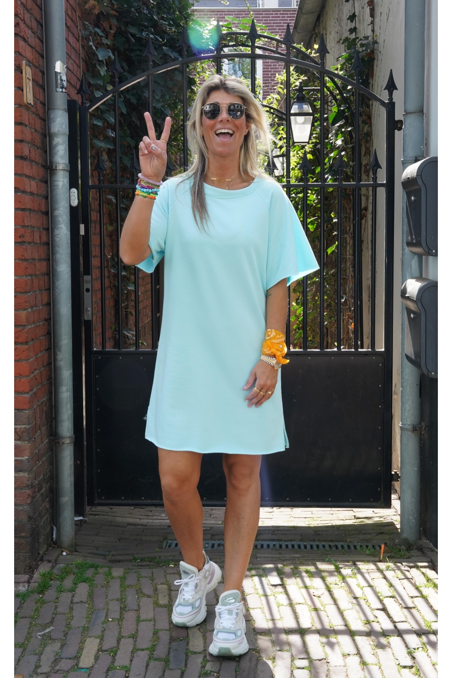 Sweaterdress Chavi Aqua