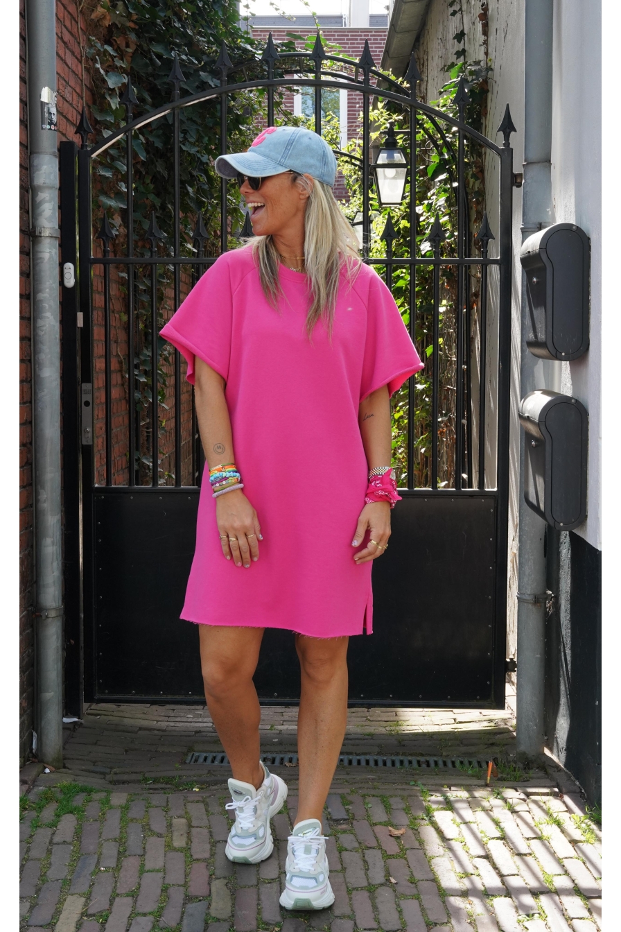 Sweaterdress Chavi Fuchsia