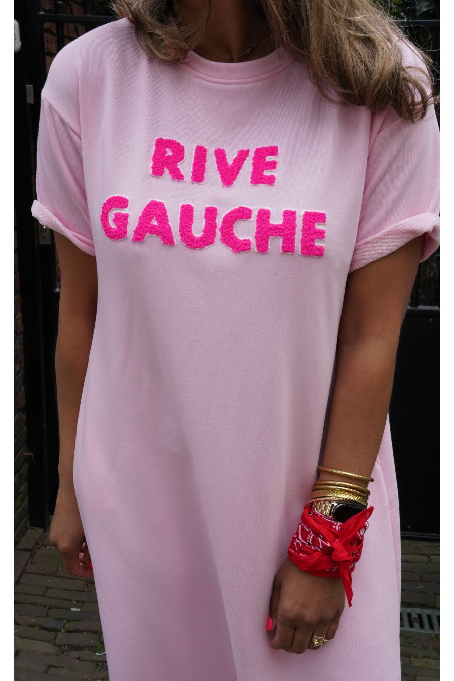 Sweatdress Rive Gauche Roze