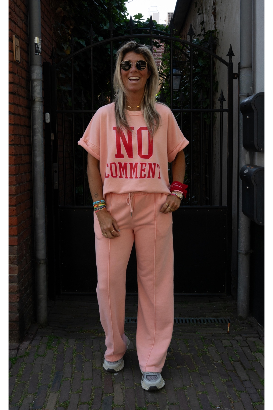 Pantalon No Comment Peach