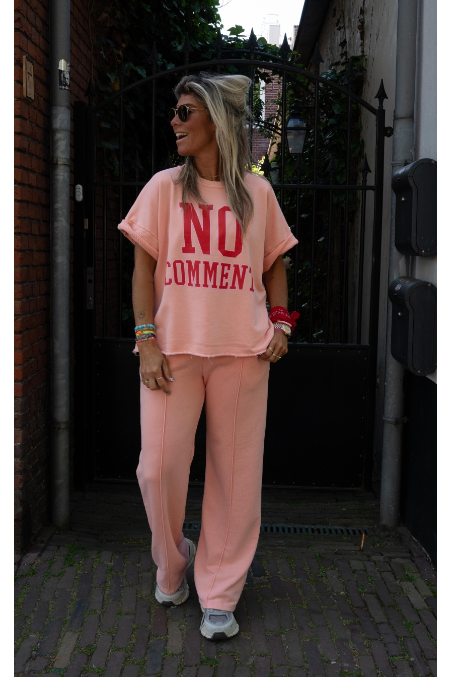 Pantalon No Comment Peach