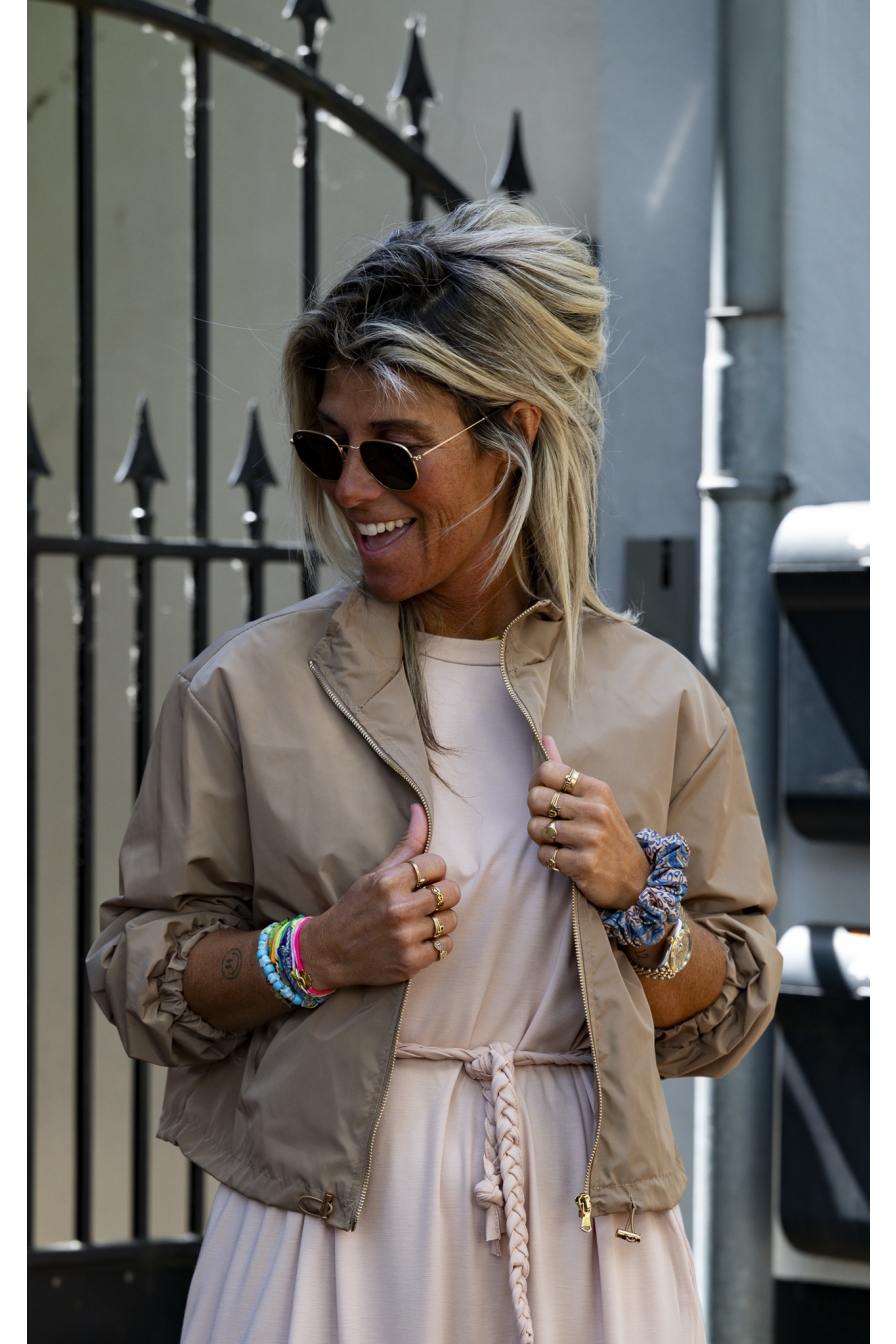 Spring Bomber Mignon Camel