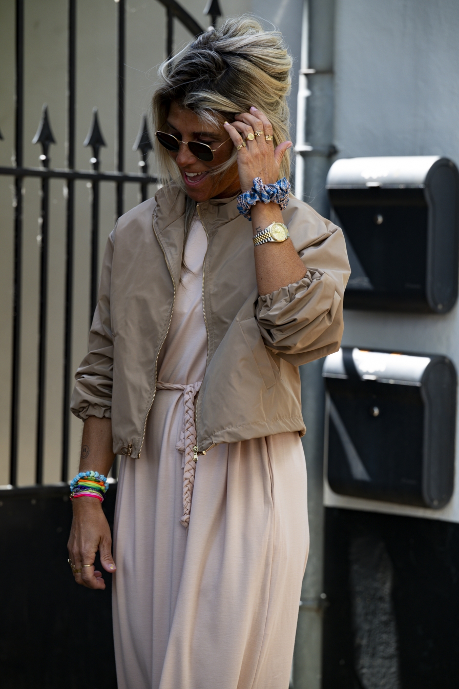 Spring Bomber Mignon Camel