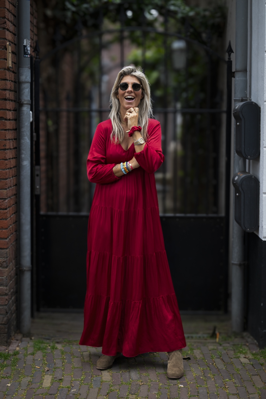 Dress Scrunchie Bordeaux