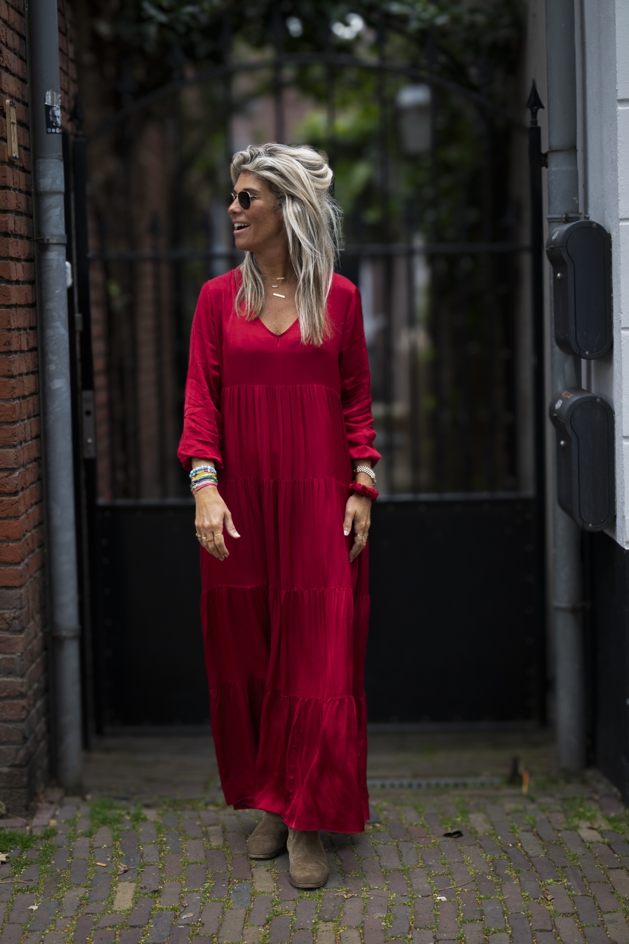 Dress Scrunchie Bordeaux