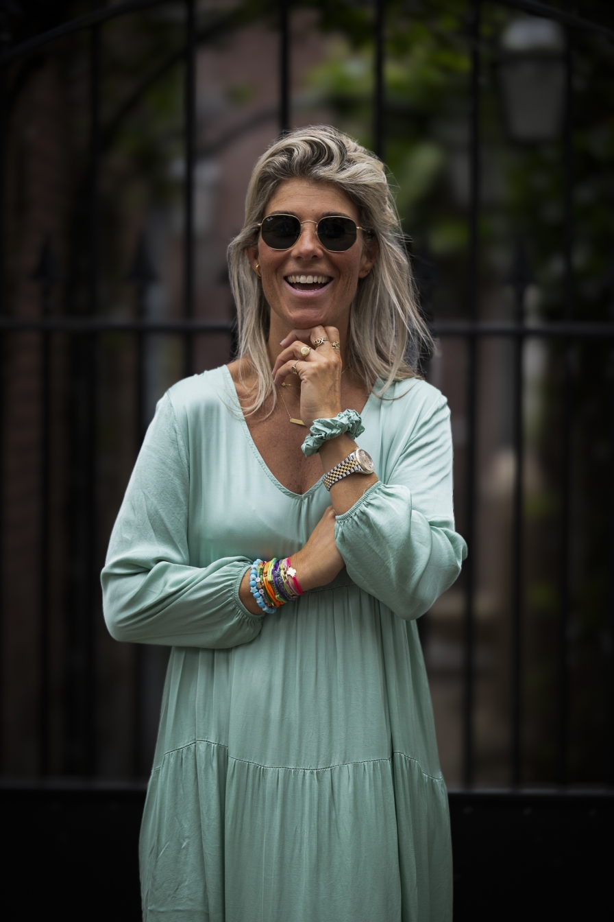 Dress Scrunchie Turquoise